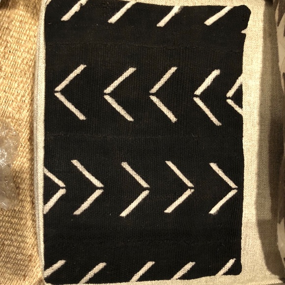 Authentic African mod cloth pillow covers - Picture 2 of 6